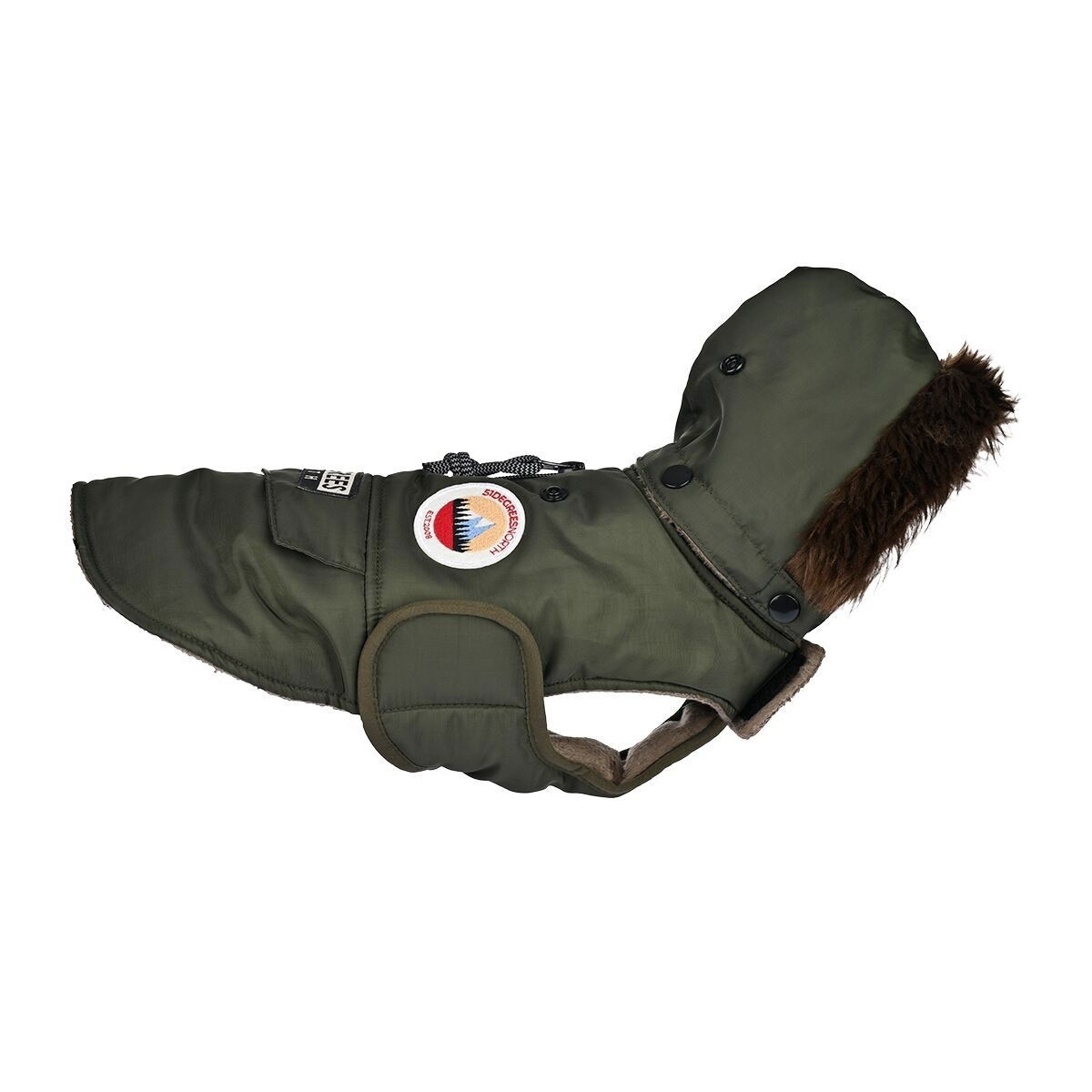 51 Degrees North Inuit Hundjacka med Luva Grön 28cm