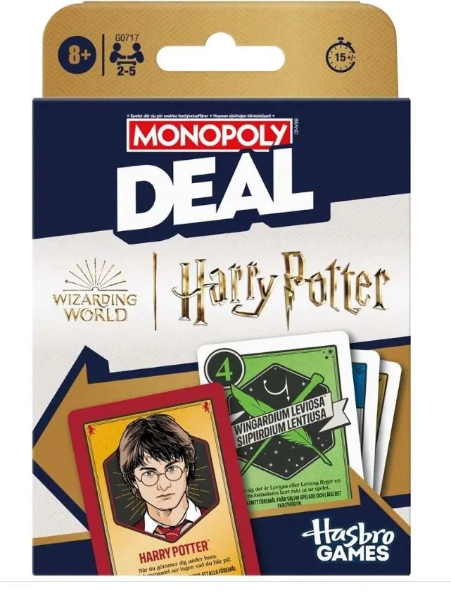 Monopoly Deal Harry Potter DK/NO, bild 5