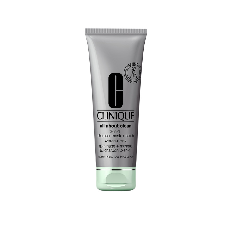 Clinique All About Clean Charcoal Mask + Scrub Anti-Pollution 100 ml, bild 4