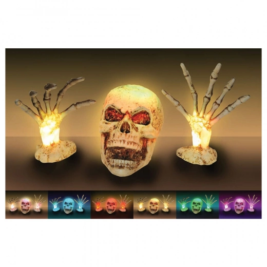 Colour Change LED Skeleton Gravebreaker Dekoration