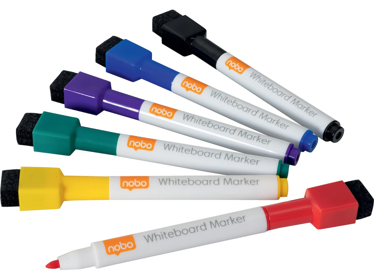 Nobo Whiteboard Marker Rexel Mini sorterad 6 färger