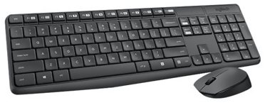Logitech MK235 trådlöst tangentbord och mus