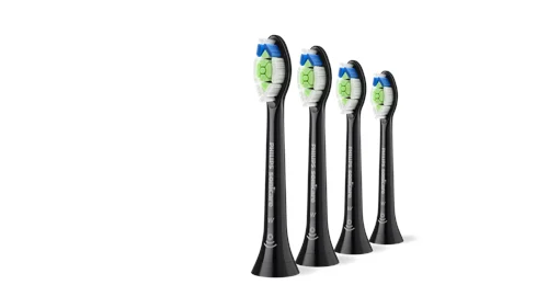 Philips Sonicare HX6064/88 Optimal White borsthuvuden, svart, 4-pack, bild 4