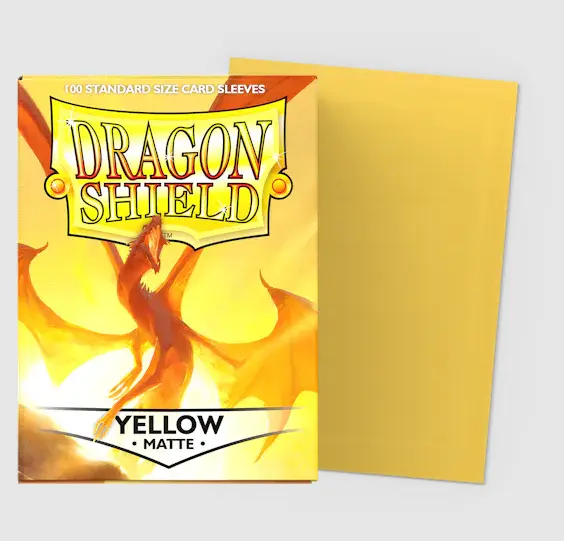 Dragon Shield Matte Yellow (100)