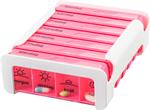 Anabox 7 dagar kompakt, rosa, 1 st