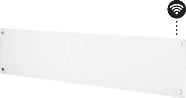 Mill Glass Smart WiFi panelvärmeelement GL1050LWIFI4 (vit)