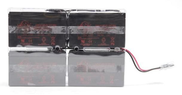 Eaton Battery+ EBP-1613I, slutna blybatterier (VRLA), 12V/9Ah, 4 styck, till 5PX/9PX, bild 3