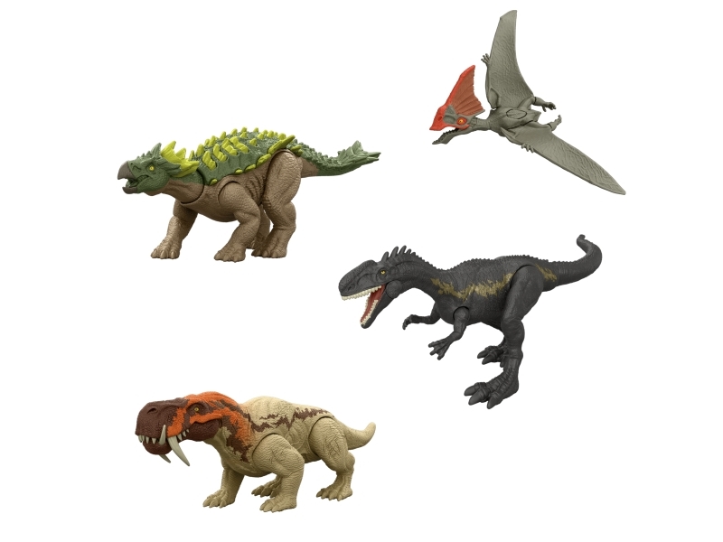 Jurassic World Rebirth Strike Attack actionfigur (sortiment)