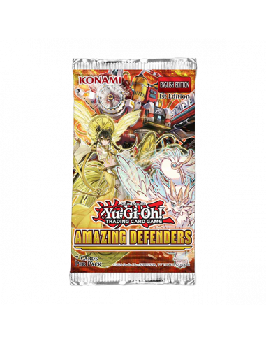 Yu-Gi-Oh! Amazing Defenders 1st Edition Booster