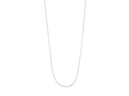 PILGRIM - PARISA Flat Link Chain Necklace - Silver Plated - 40 cm, bild 2