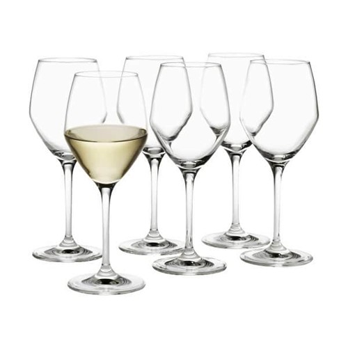 Holmegaard - Perfection Vitvinsglas - 32 cl - Set med 6