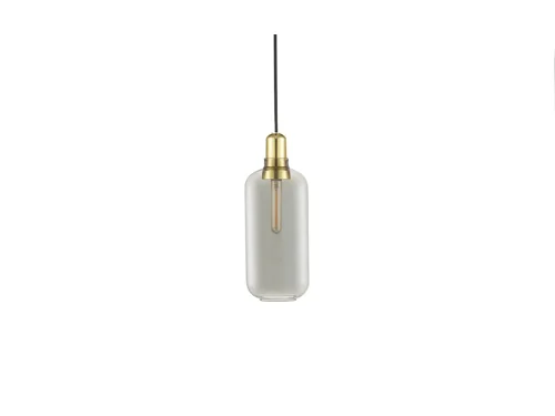 Normann Copenhagen - Amp Pendellampa - Large - Rökt/Mässing, bild 2