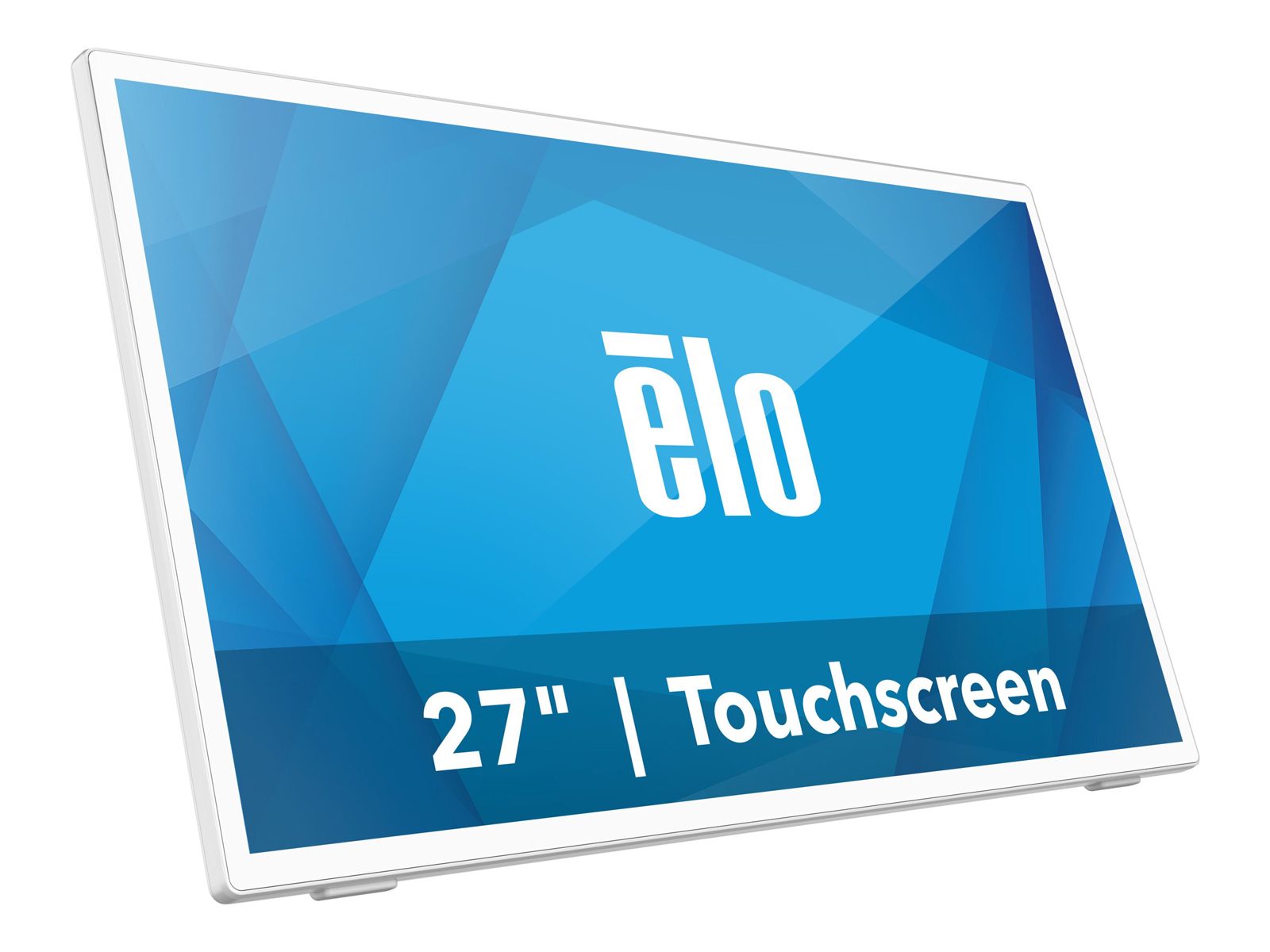 27" Elo Touch Systems 2770L, IPS 1920x1080, 14 ms, 10-point touch, VGA/HDMI, högtalare, USB-hubb - Vit, bild 3