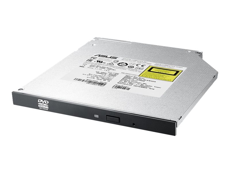 ASUS SDRW-08U1MT - Diskenhet - DVD±RW (±R DL) / DVD-RAM - 8x/8x/5x - Serial ATA - intern - 9,5 mm höjd - svart