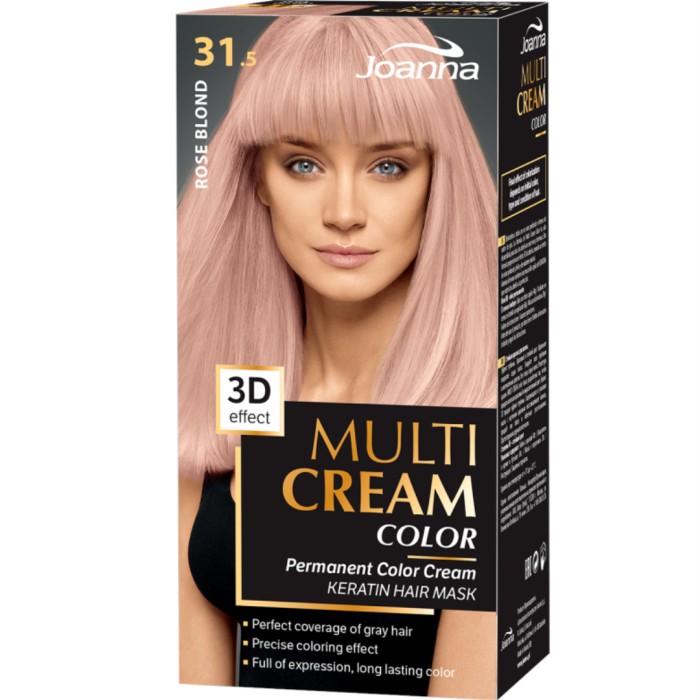 Joanna Multi Cream Color Rose Blond (31.5)