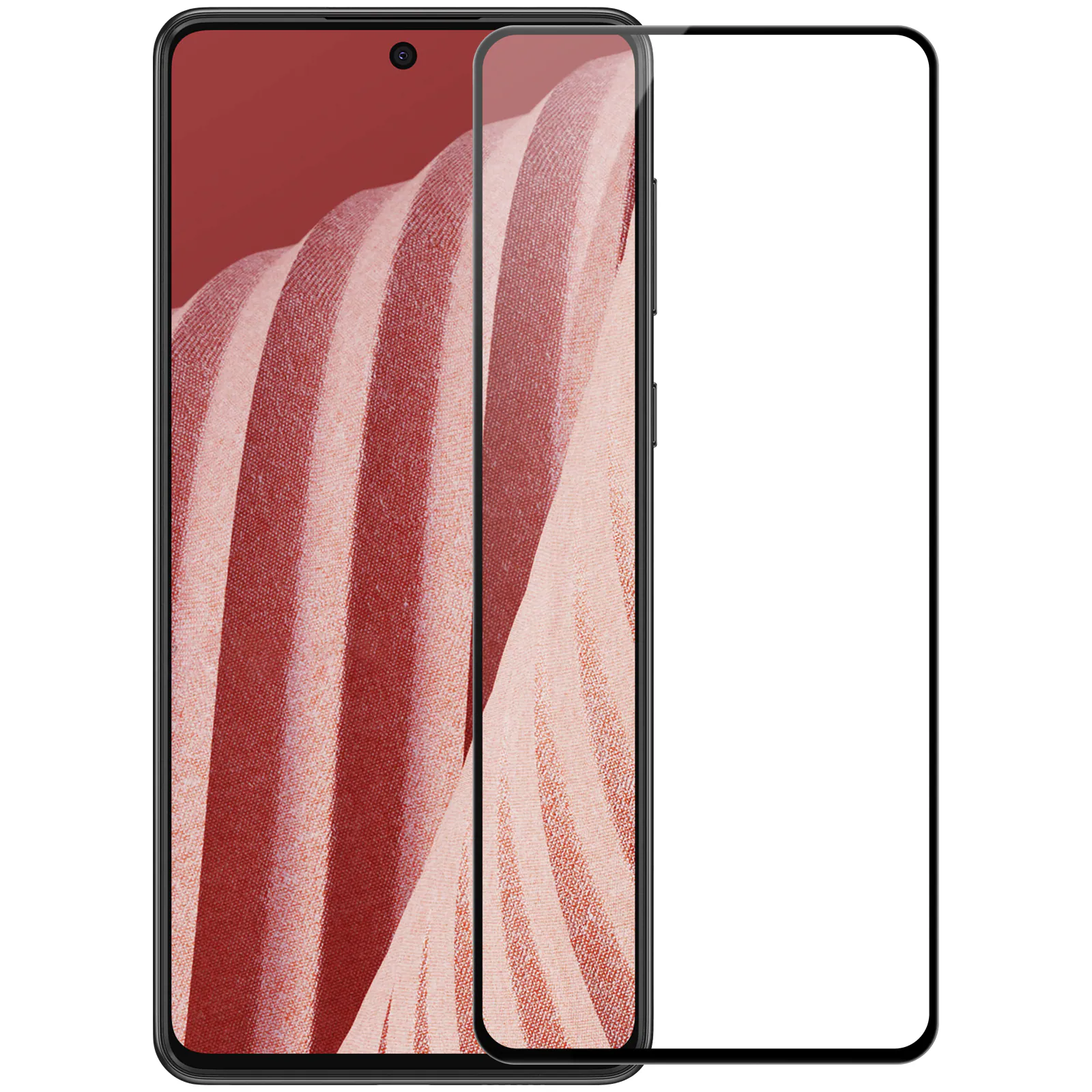 Nillkin CP+PRO ultratunt härdat fullskärmsglas med 0,2 mm ram 9H Samsung Galaxy A73 svart