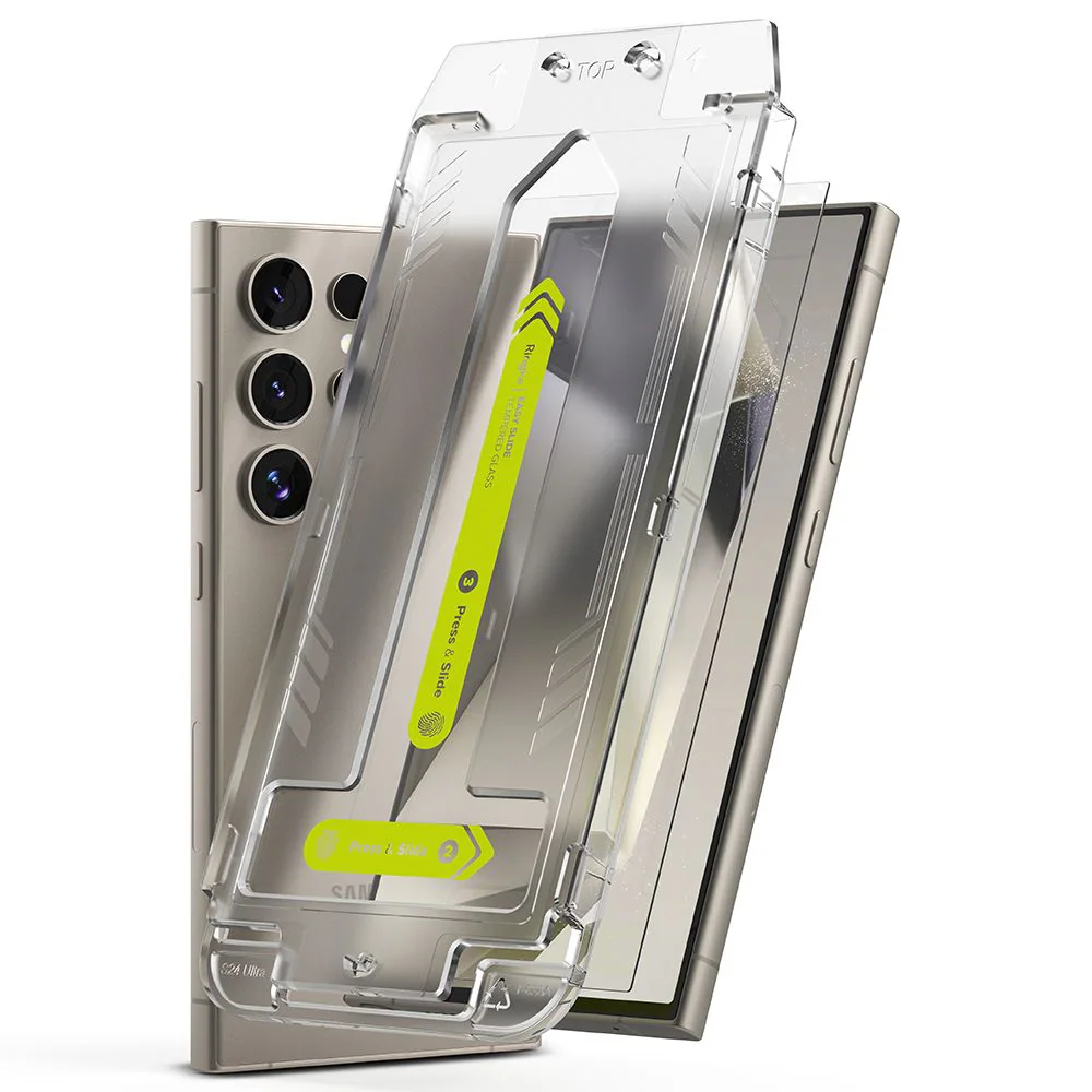 Ringke Easy Slide, 2-pack härdat glas till Samsung Galaxy S24 Ultra, bild 2