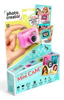 Photo Creator Mini Cam Compact - Rosa, bild 4