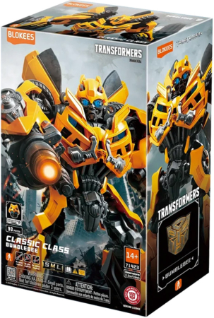 Blokees Transformers Dark of the Moon Classic Class 23 - Bumblebee Model Kit Figure