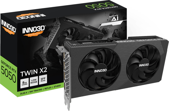 Inno3D GeForce RTX 5050 8GB TWIN X2