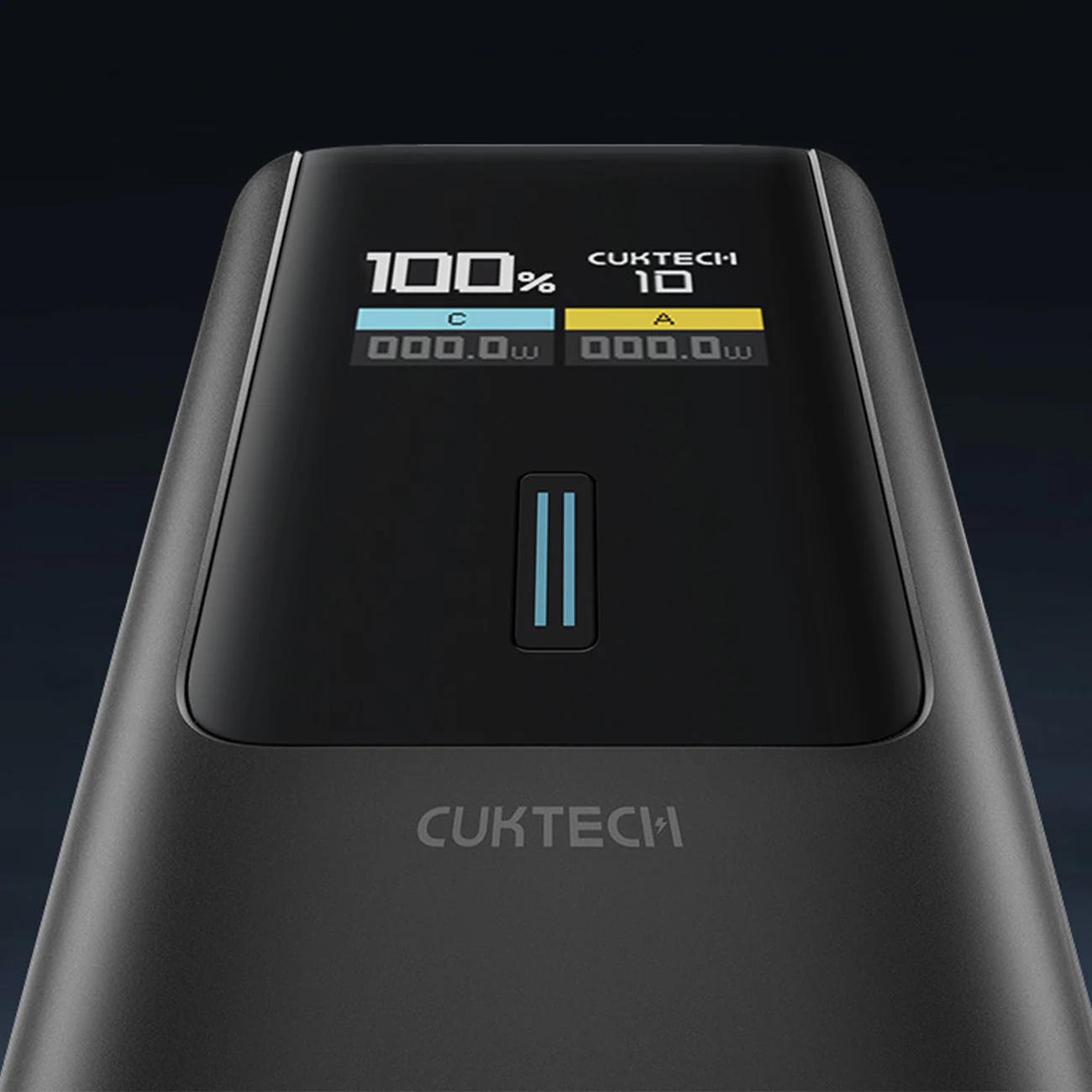 Powerbank Cuktech CKPB100PGLBL 150W 10000mAh USB-C USB-A - svart, bild 4