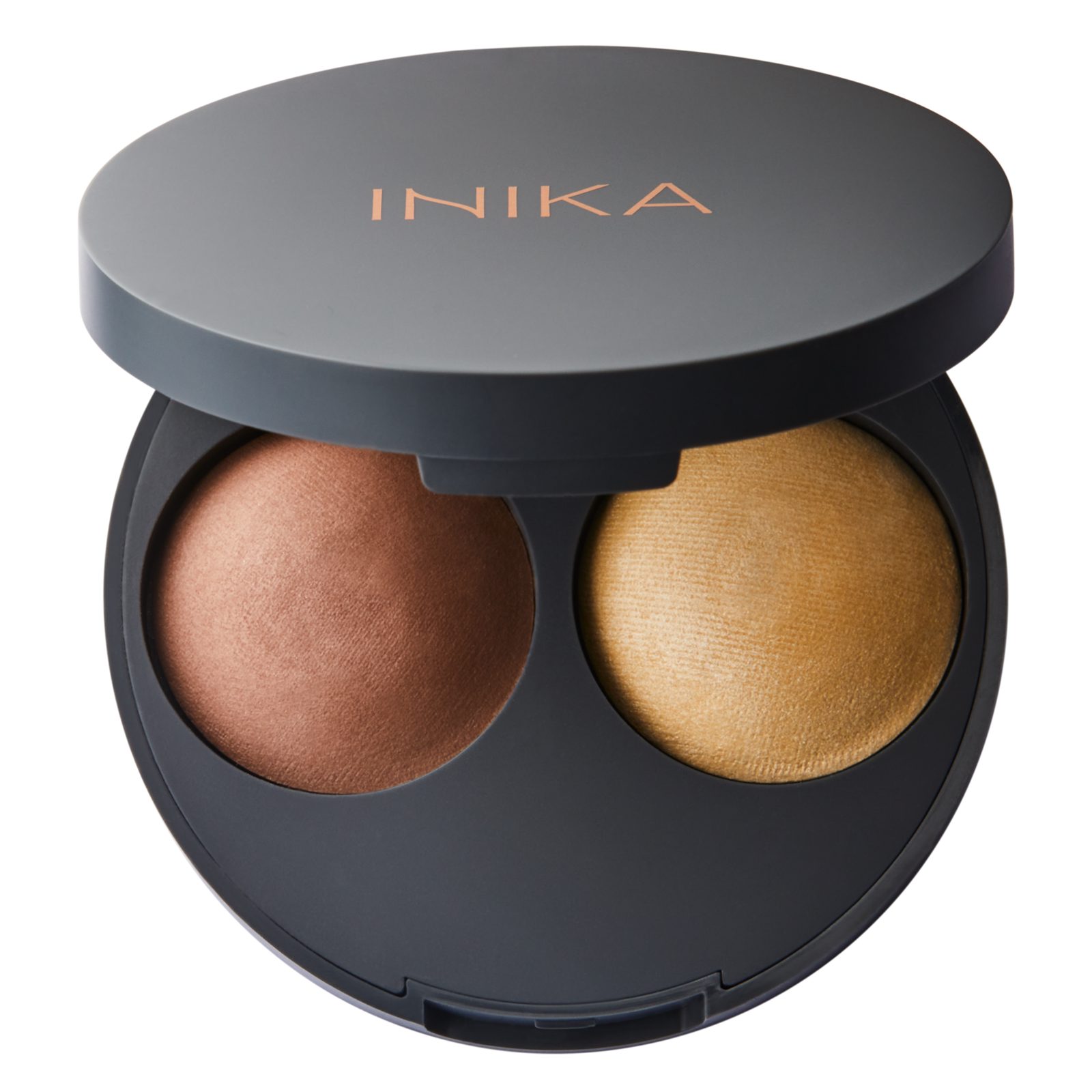 Inika Organic Baked Contour Duo Teak 5 g
