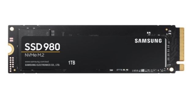 1 TB Samsung 980 NVMe PCIe 3.0 SSD, MLC, M.2, bild 2