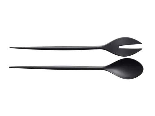Normann Copenhagen - Krenit Salladsbestick Set - Svart, bild 2