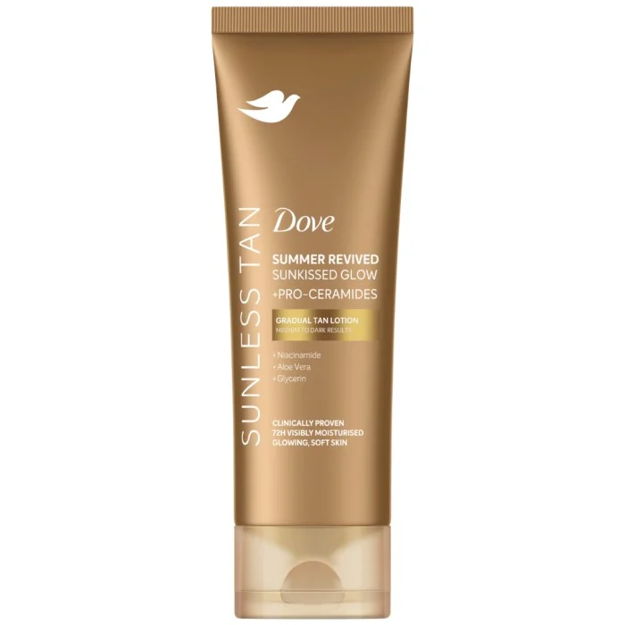 Dove Summer Revived Gradual Tan Lotion, Medium to Dark 200 ml
