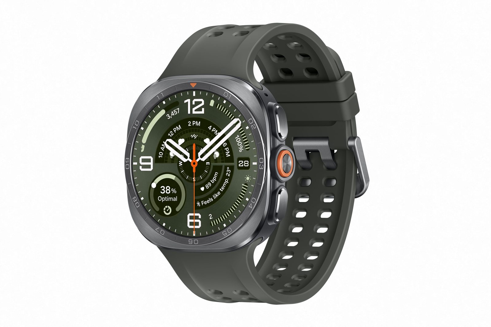 Samsung Galaxy Watch Ultra2 47 mm smartwatch, Titanium Silver