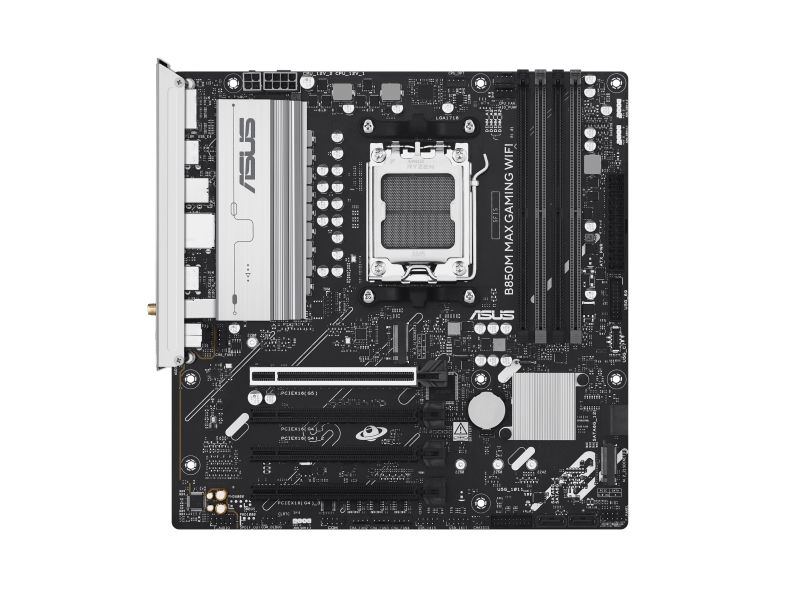 ASUS B850M MAX Gaming Wi-Fi moderkort, bild 2