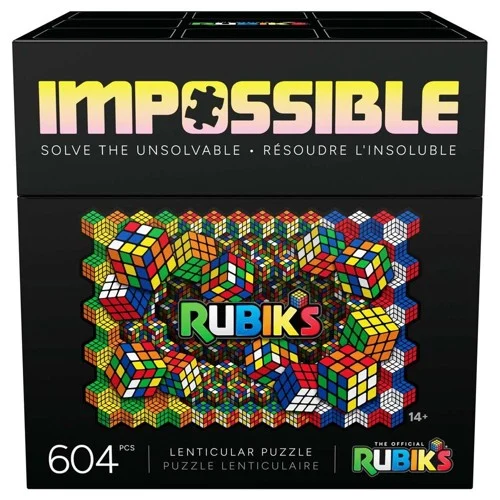 Rubiks Impossible Lenticular Puzzle 604 Bitar