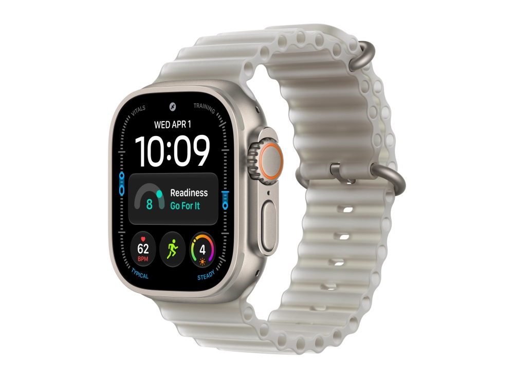 Apple Watch Ultra 4 smartklocka 49 mm GPS + Cellular transparent grå Ocean Band