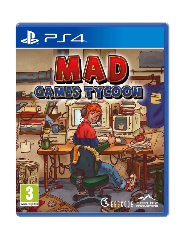 Mad Games Tycoon - Sony PlayStation 4 - Strategi