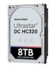 8 TB WD Ultrastar DC HC320, 7200 rpm, 256 MB cache, SAS 12Gb/s