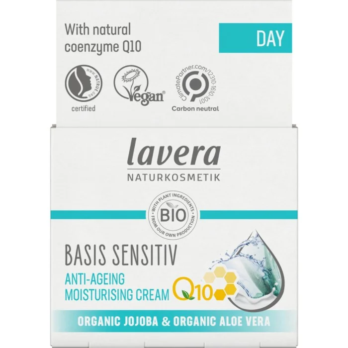 Lavera Basis Sensitiv Q10 Anti-Ageing Moisturising Cream 50 ml