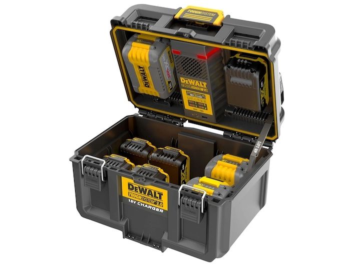 DeWalt ToughSystem 2.0 DWST83471-QW batteriladdare 2x4A, 18V/54V - SOLO
