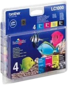 Bläckpatron Brother LC1000VAL Värdepaket, bild 2