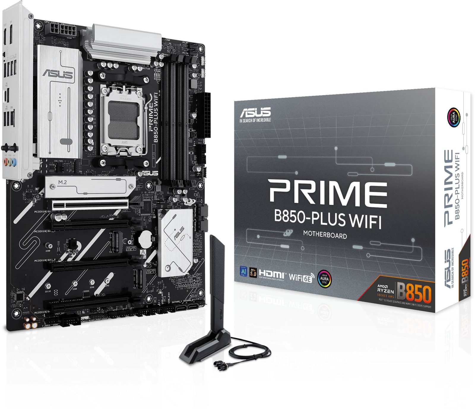 ASUS PRIME B850-PLUS WIFI moderkort, bild 4