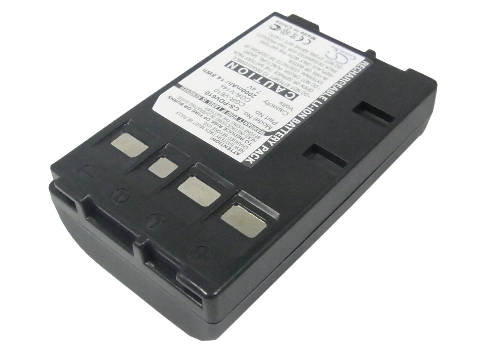 Batteri till Kamera för Panasonic NVRX64, NVRX24, NV-VZ9EU m.fl., bild 3