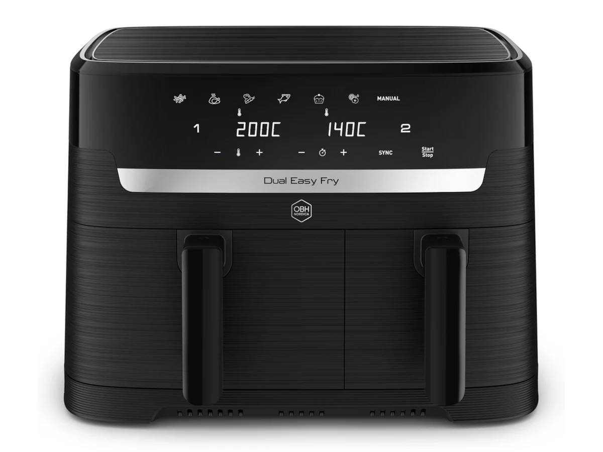 OBH Nordica Dual Easy Fry luftfritös AG901NS0