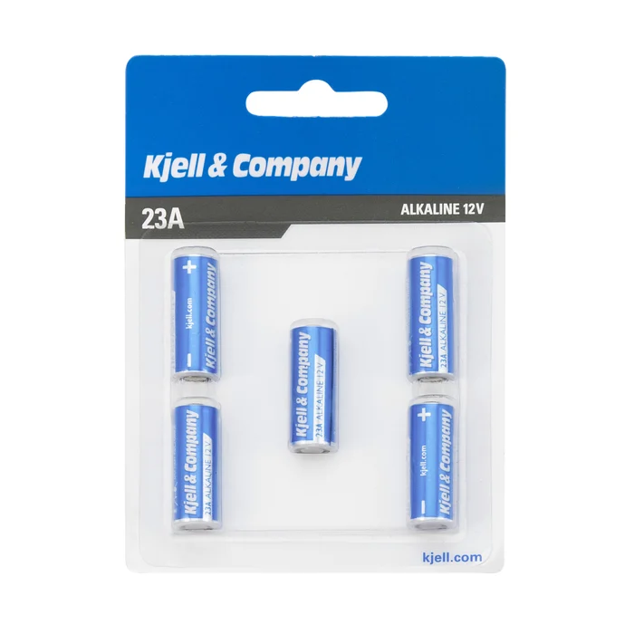Kjell & Company 23A-batteri 5-pack