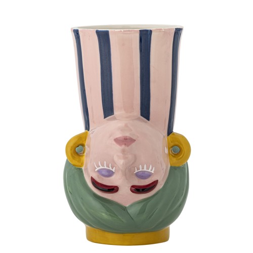 Bloomingville - Miss Jody Vase - Rose - Stoneware