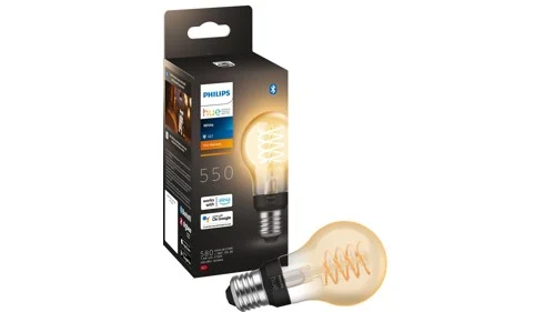 Philips Hue W glödlampa 7.2W Filament A60 E27, bild 3