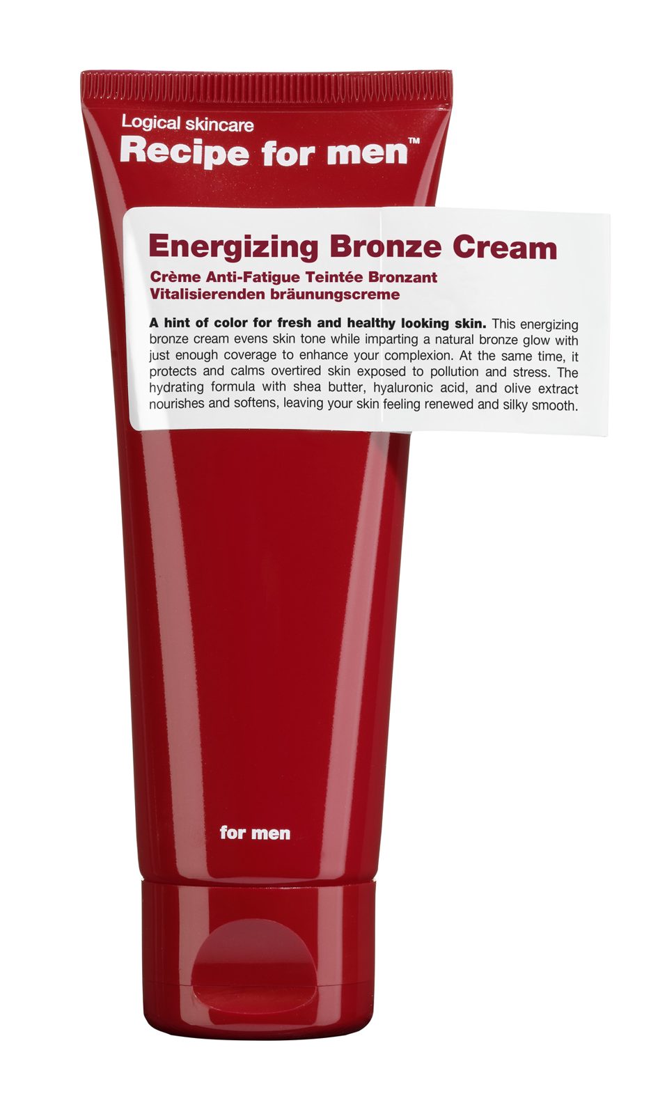 Recipe for men Energizing Bronze 75 ml