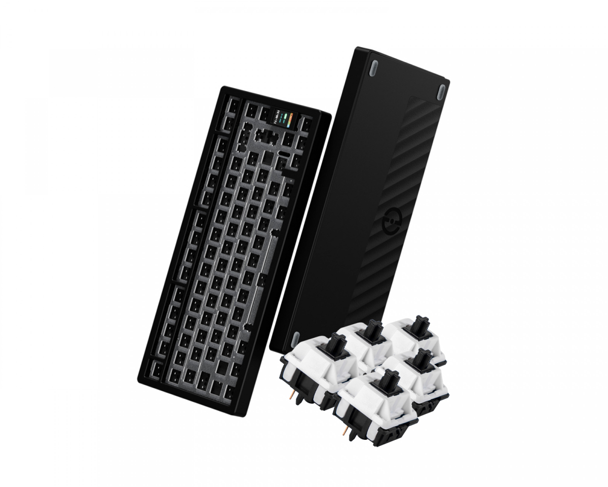 Chilkey ND75 Essential Edition ISO Barebone - Jet Black - WS Standard Switch kit