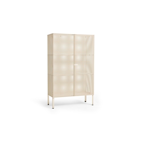 HAY - Perforated Golvskåp Stor - H 146,5cm - Äggskal