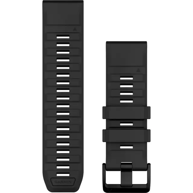 Garmin QuickFit armband 26 mm silikon, svart/svart