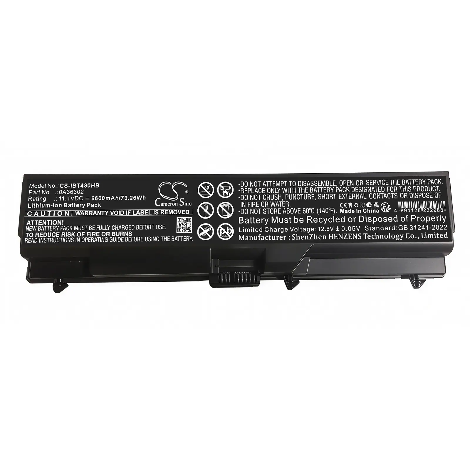Batteri till Laptop, Bärbar dator för Lenovo T420, L430, L530 m.fl., bild 2