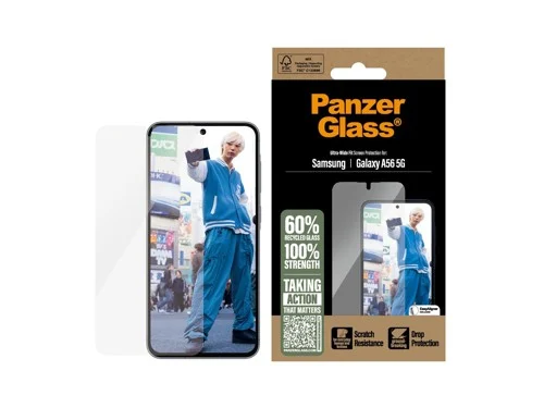 PanzerGlass Samsung Galaxy A56 skärmskydd Ultra-Wide Fit, bild 3